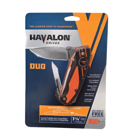 Havalon DUO – nóż z systemem Quick-Change i ostrzami 60A