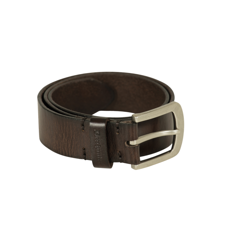 Leather Belt Deerhunter – pasek skórzany z klamrą 4 cm