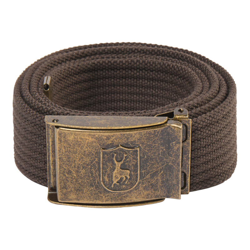 Canvas Belt Deerhunter – pasek materiałowy elastyczny 4 cm
