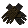Fleece Gloves with Leather – rękawice polarowe ze skórą
