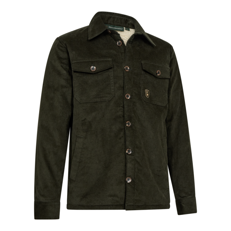 Sherpa Lined Corduroy Jacket – kurtka sztruksowa ocieplana