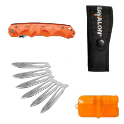 Havalon Piranta Stag Orange – nóż myśliwski z wymiennymi ostrzami