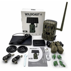 WildCast S8 – fotopułapka LIVE Full HD z panelem solarnym