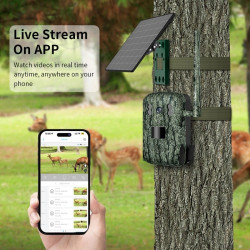 WildCast S8 – fotopułapka LIVE Full HD z panelem solarnym