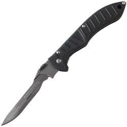 Nóż Havalon Forge Black – składany z wymiennym ostrzem