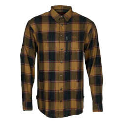 Swedteam Crest Cotton Shirt Dark Sand – bawełniana koszula myśliwska