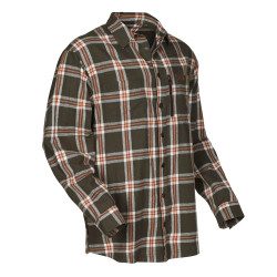 Swedteam Crest Cotton Shirt Green– bawełniana koszula myśliwska