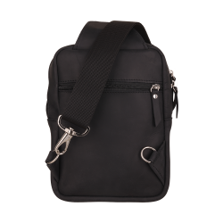 Torba Crossbody PANDA czarna 2WOLFS – skórzana torba na ramię