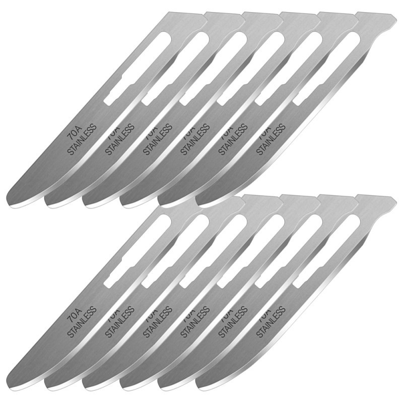 Havalon 70A™ Blunt Tip – Ostrza do Piranta (12 szt.) | Bezpieczne Skórowanie