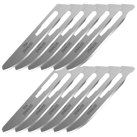Havalon 70A™ Blunt Tip – Ostrza do Piranta (12 szt.) | Bezpieczne Skórowanie