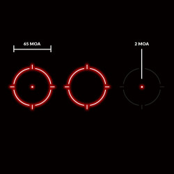 Kolimator Holosun SCRS-RD-MRS – Multi-Reticle, Solar, Shake Awake, IP67