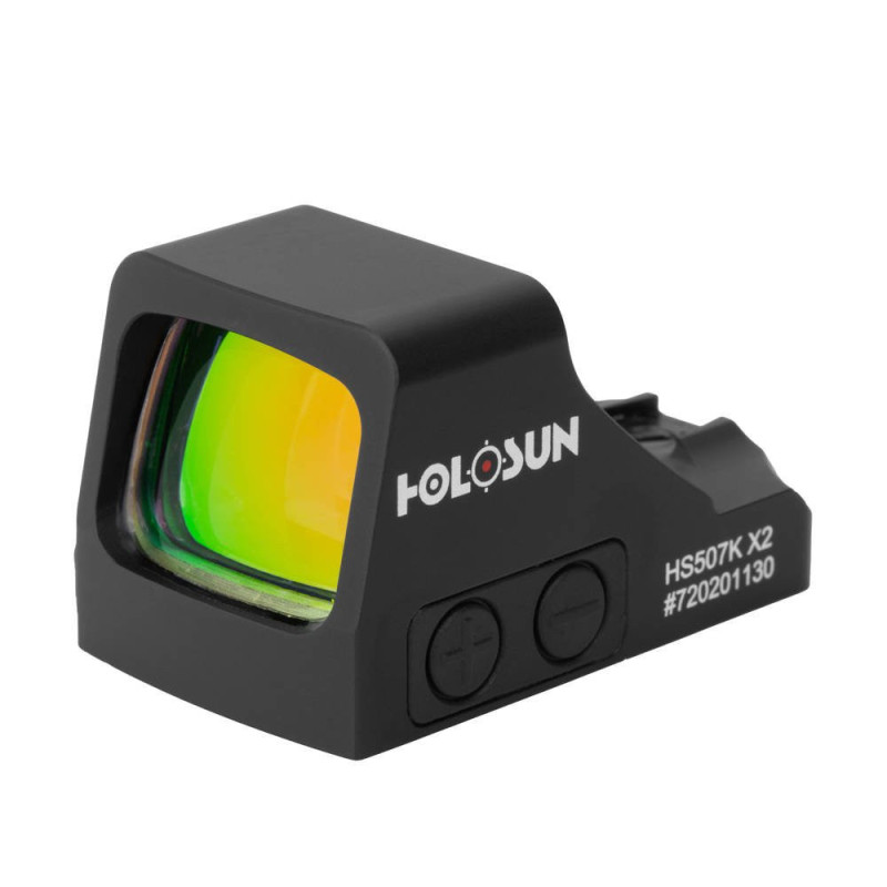 Holosun HS507K X2 – Miniaturowy kolimator 2/32 MOA, Shake Awake, RMSc