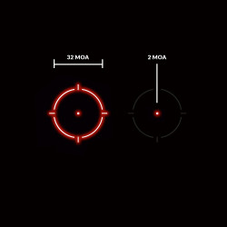Holosun HS507K X2 – Miniaturowy kolimator 2/32 MOA, Shake Awake, RMSc