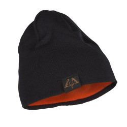 Dwustronna czapka dzianinowa Orange Neon – Protect