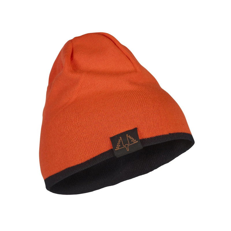 Dwustronna czapka dzianinowa Orange Neon – Protect