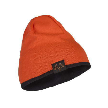 Dwustronna czapka dzianinowa Orange Neon – Protect