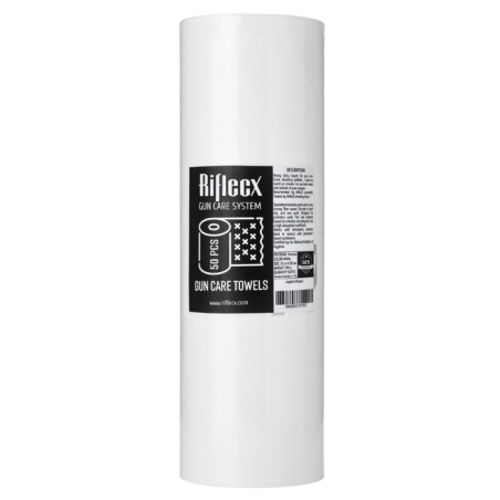 Riflecx Gun Care Towels 50 szt. – czyściwo do broni, wytrzymałe i chłonne