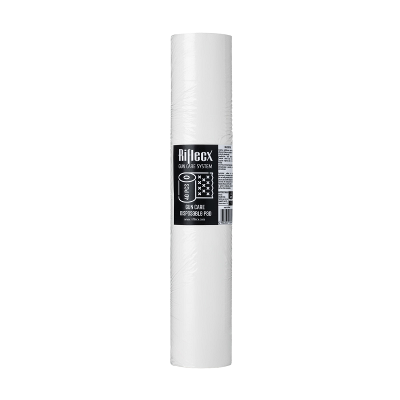 Riflecx Gun Care Disposable Pad 40 szt. – podfoliowane czyściwo do broni