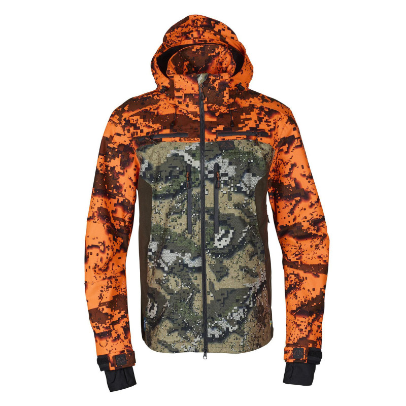 Swedteam Ridge 3 Hunting Jacket Desolve Fire/Veil – kurtka myśliwska wodoodporna