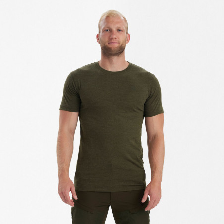 Deerhunter Basic 2-pack T-Shirt – zestaw lekkich koszulek melange