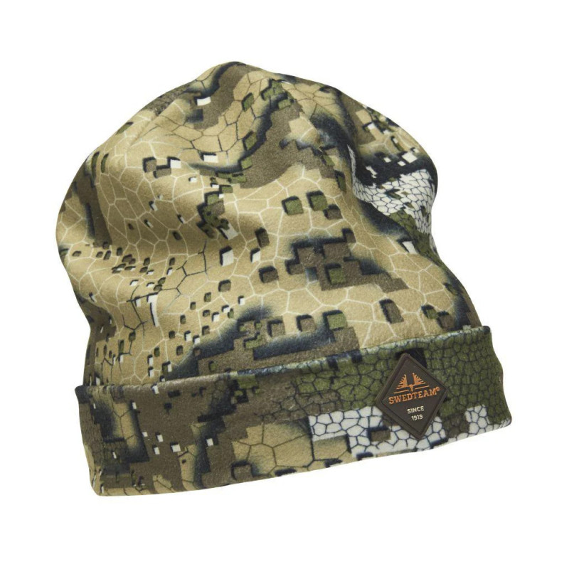 Ridge Beanie – lekka czapka polarowa DESOLVE® Veil / Fire