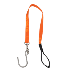 Orczyk pojedynczy – pas do transportu zwierzyny z hakiem stalowym