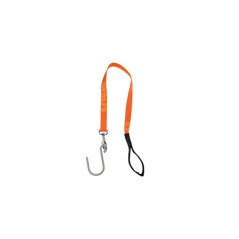 Orczyk pojedynczy – pas do transportu zwierzyny z hakiem stalowym